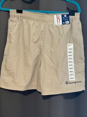 Champion Men's Khaki Athletic Shorts